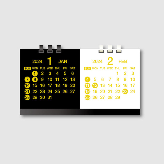 2MONTHLY Calendar