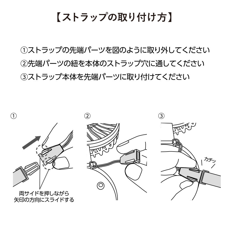 ハンズフリーUSBファン　ver.2