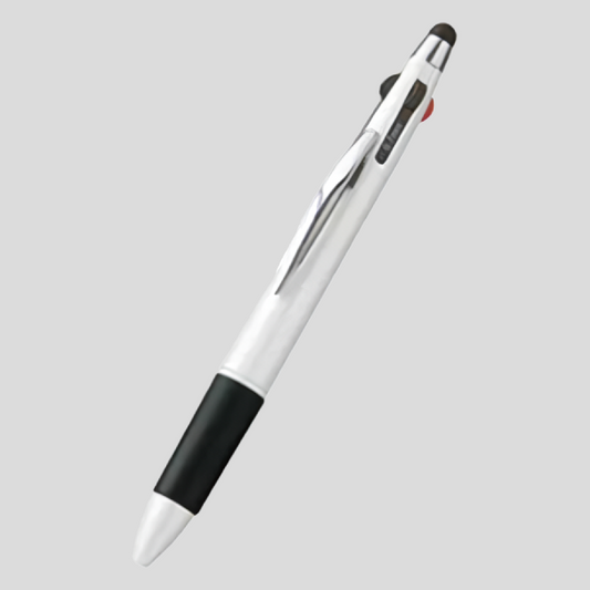 3-color + 1-color slim pen with touch pen